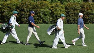 Rory McIlroy Bryson DeChambeau 13 Apr 2025 Ben Jared Getty Images